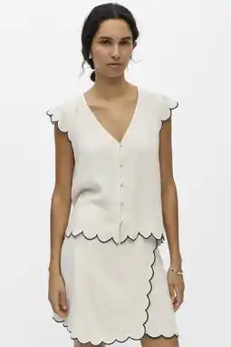 Wehkamp OBJECT blousetop zand aanbieding