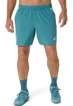 Wehkamp ASICS sportshort groen aanbieding