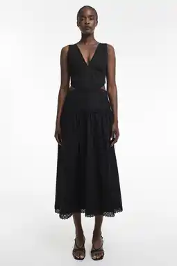 Wehkamp TOPSHOP A-lijn jurk zwart aanbieding