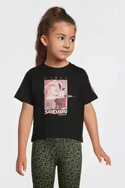 Wehkamp Anytime T-shirt Naruto license zwart aanbieding