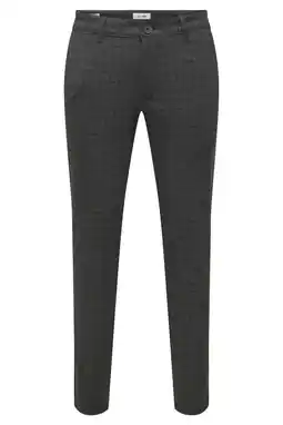Wehkamp ONLY & SONS slim chino antraciet aanbieding
