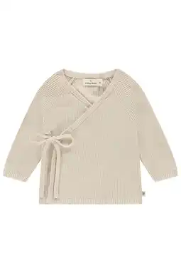 Wehkamp A Tiny Story gebreid vest ecru aanbieding