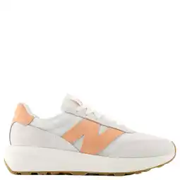Wehkamp New Balance 370 sneakers wit/oranje aanbieding