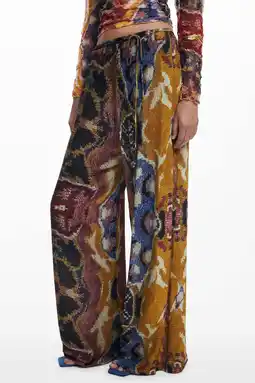 Wehkamp Desigual regularwaist casual broek multi aanbieding