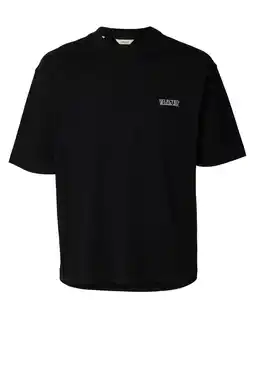 Wehkamp Selected relaxed T-shirt zwart aanbieding