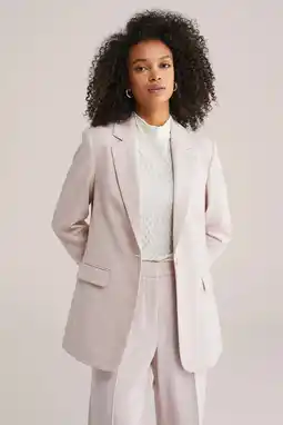 Wehkamp WE Fashion regular blazer oudroze aanbieding