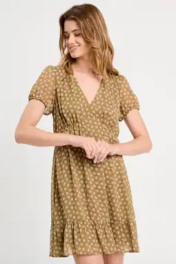 Wehkamp Cache Cache zomerjurk olijfgroen aanbieding