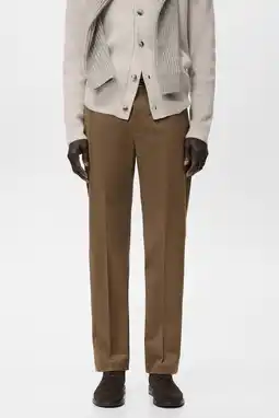 Wehkamp Mango Man regular chino bruin aanbieding