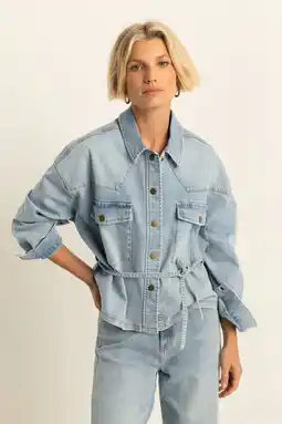 Wehkamp Expresso spijkerjas light blue denim aanbieding