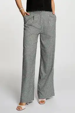 Wehkamp Morgan wide leg highwaist pantalon zwart aanbieding