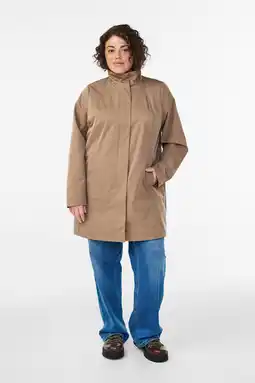 Wehkamp Zizzi parka bruin aanbieding