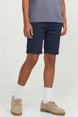 Wehkamp JACK & JONES JUNIOR bermuda JJIBOWIE donkerblauw aanbieding