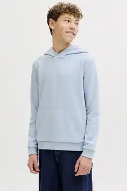 Wehkamp JACK & JONES JUNIOR hoodie lichtblauw aanbieding