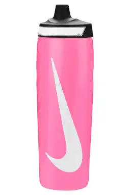 Wehkamp Nike bidon 710 ml Refuel Bottle Grip roze/zwart aanbieding