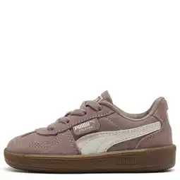 Wehkamp Puma Palermo AC suede sneakers bruin/lichtgrijs aanbieding