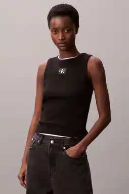 Wehkamp CALVIN KLEIN JEANS top zwart aanbieding