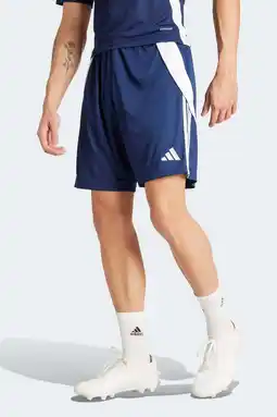 Wehkamp adidas Performance Senior voetbalshort Tiro 24 donkerblauw/wit aanbieding