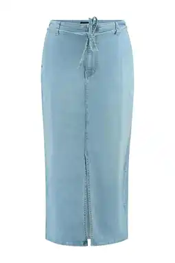 Wehkamp Expresso denim spijkerrok light blue denim aanbieding