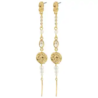 Wehkamp PILGRIM gold plated oorbellen Fire aanbieding