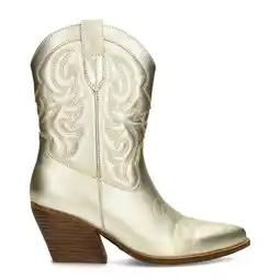 Wehkamp POSH by Poelman Juul cowboylaarzen goud aanbieding
