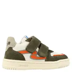 Wehkamp Develab leren sneakers groen aanbieding