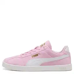 Wehkamp Puma Club II suede sneakers lichtroze/wit aanbieding