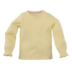Wehkamp Z8 mini longsleeve Eliana lichtgeel aanbieding