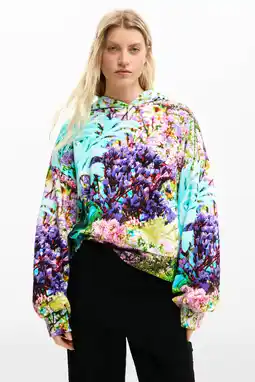 Wehkamp Desigual gebloemde hoodie multi aanbieding