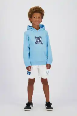 Wehkamp Messi hoodie lichtblauw aanbieding
