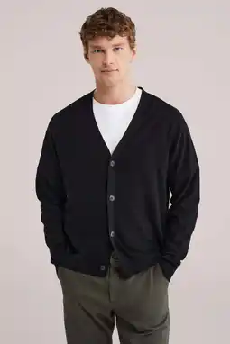 Wehkamp WE Fashion vest fijn gebreid zwart aanbieding