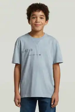 Wehkamp G-STAR T-shirt lichtblauw aanbieding