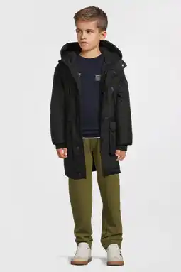 Wehkamp Me & My Monkey gewatteerde jas zwart aanbieding