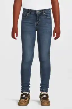Wehkamp Anytime skinny jeans blauw aanbieding