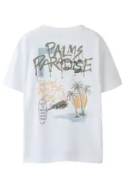 Wehkamp NAME IT KIDS T-shirt met backprint wit aanbieding