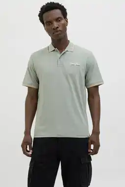 Wehkamp JACK & JONES ORIGINALS regular polo groen aanbieding