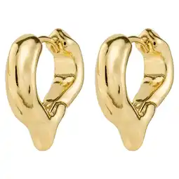 Wehkamp PILGRIM gold plated oorbellen Iris aanbieding