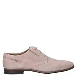 Wehkamp Bugatti Arno suède veterschoenen beige aanbieding