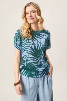 Wehkamp Miss Etam top blauw aanbieding