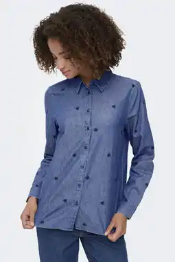 Wehkamp JDY blouse blauw aanbieding