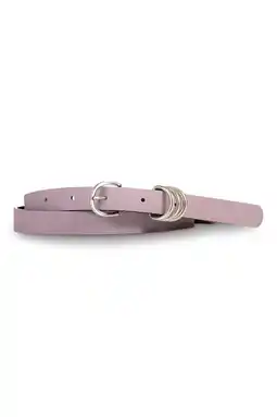Wehkamp Expresso suede riem lila aanbieding