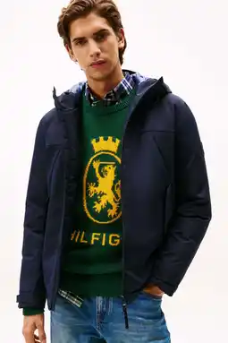 Wehkamp Tommy Hilfiger winterjas donkerblauw aanbieding