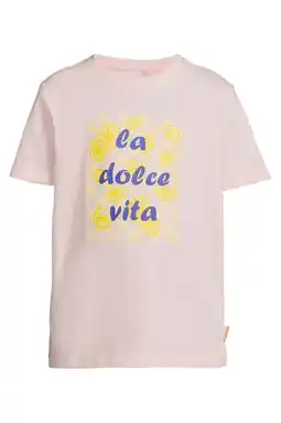Wehkamp Orange Stars T-shirt lichtroze aanbieding