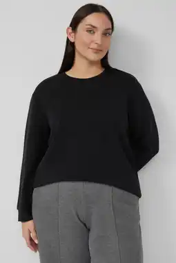Wehkamp s.Oliver Curve sweater zwart aanbieding