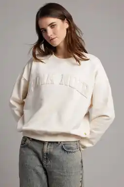 Wehkamp Pink Noir sweater wit aanbieding