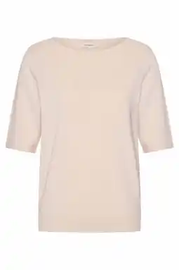 Wehkamp Expresso pullover ecru gebreid aanbieding