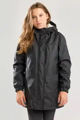 Wehkamp America Today regenjas zwart aanbieding
