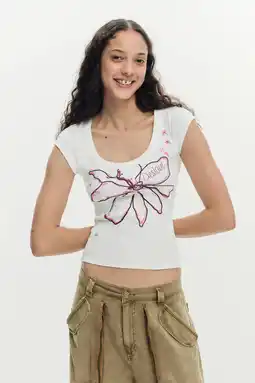 Wehkamp Desigual top wit aanbieding