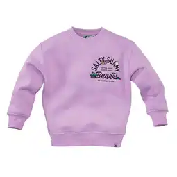 Wehkamp Z8 kids sweater Aris met printopdruk lila aanbieding