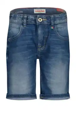 Wehkamp Vingino regular short dark blue denim aanbieding