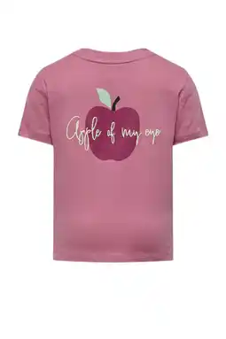 Wehkamp KIDS ONLY MINI T-shirt met backprint roze aanbieding